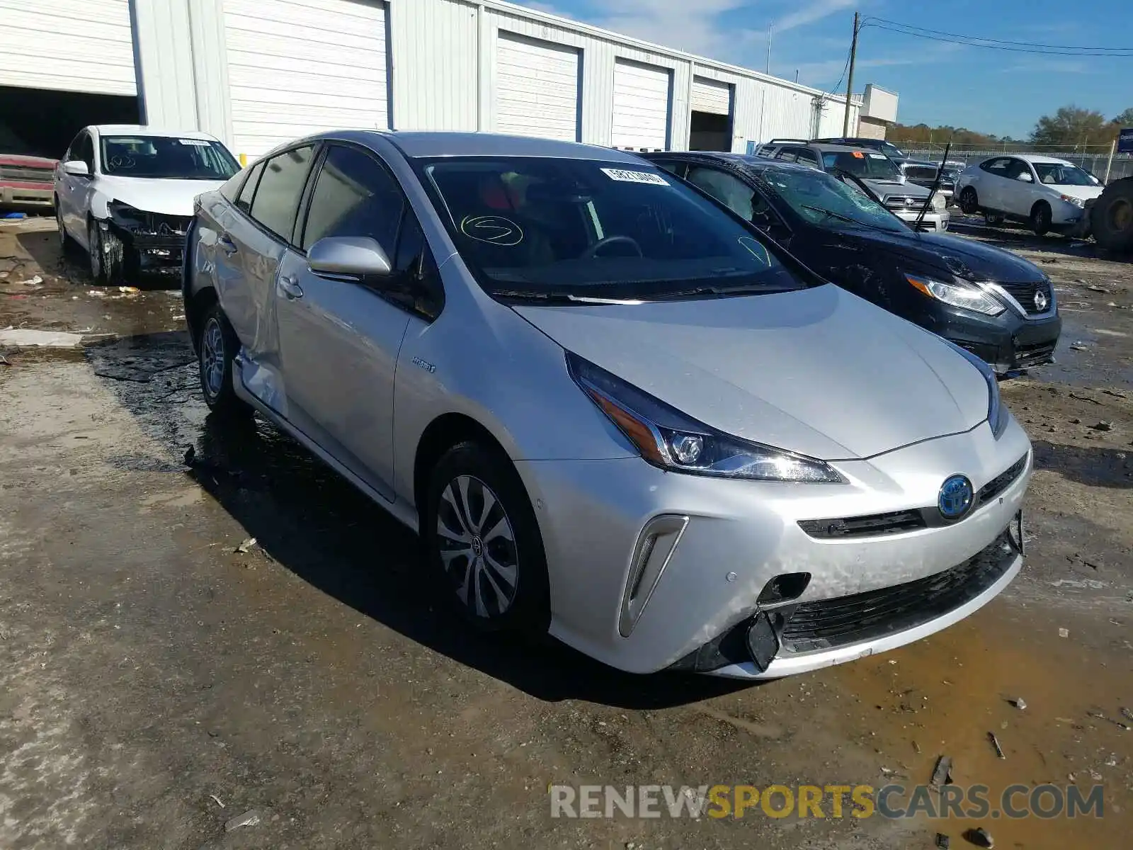 1 Photograph of a damaged car JTDL9RFU9L3013804 TOYOTA PRIUS 2020