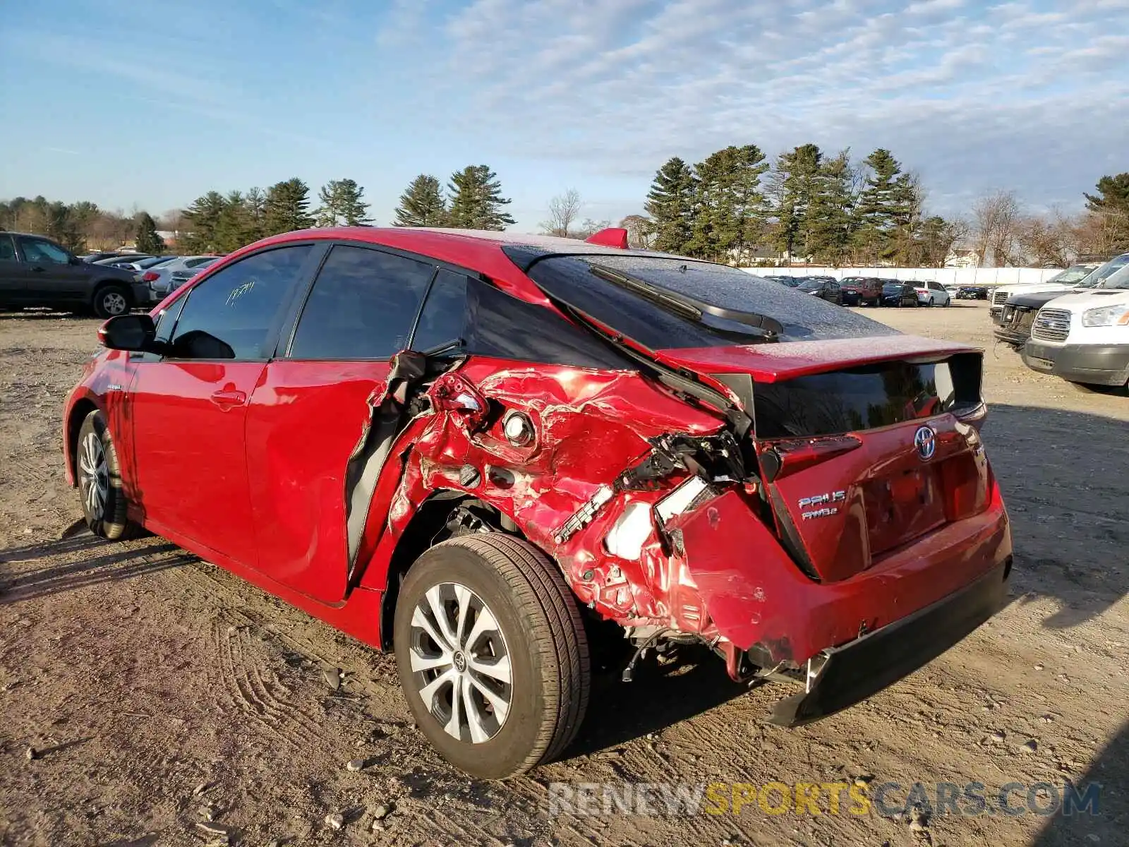 3 Photograph of a damaged car JTDL9RFU9L3014175 TOYOTA PRIUS 2020