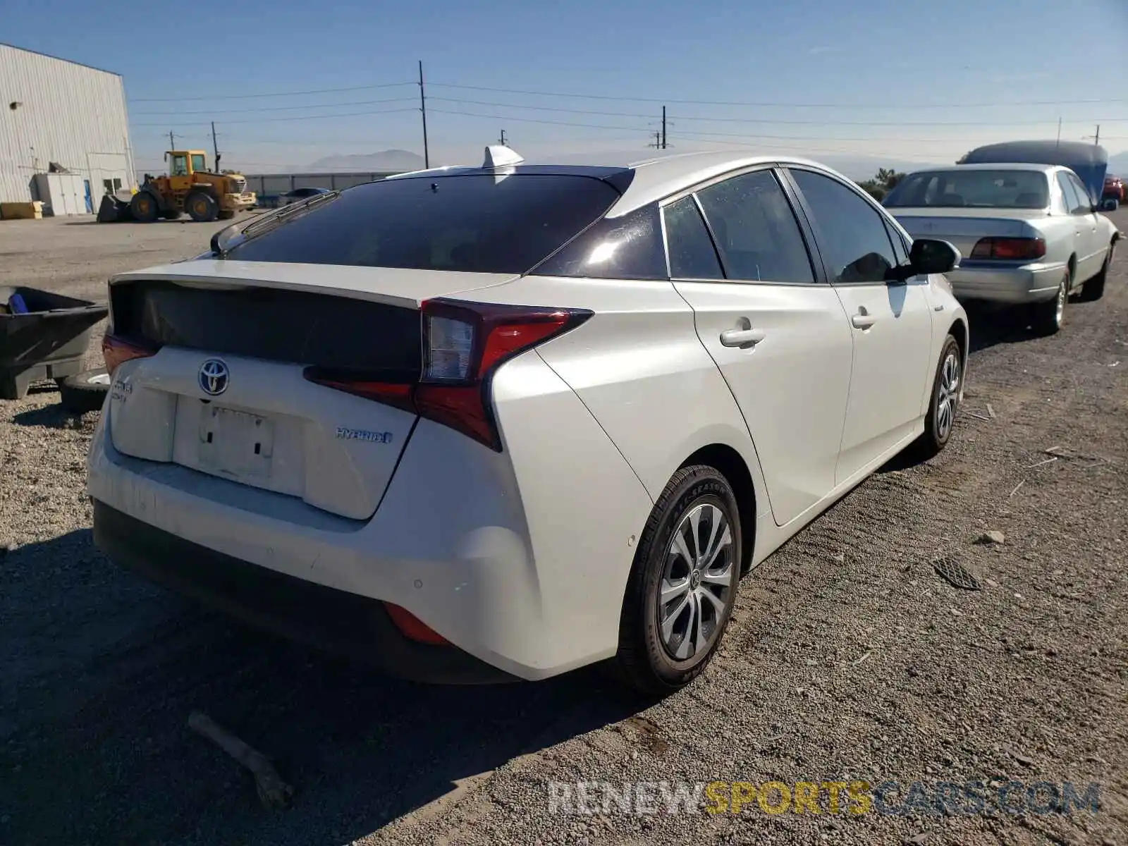 4 Photograph of a damaged car JTDL9RFU9L3016377 TOYOTA PRIUS 2020