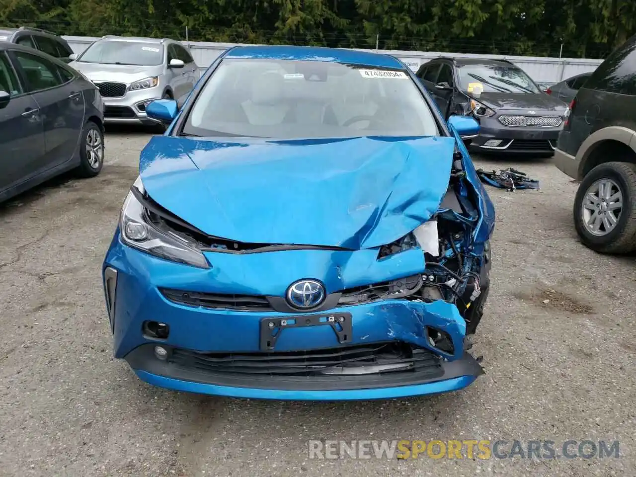 5 Photograph of a damaged car JTDL9RFU9L3016573 TOYOTA PRIUS 2020
