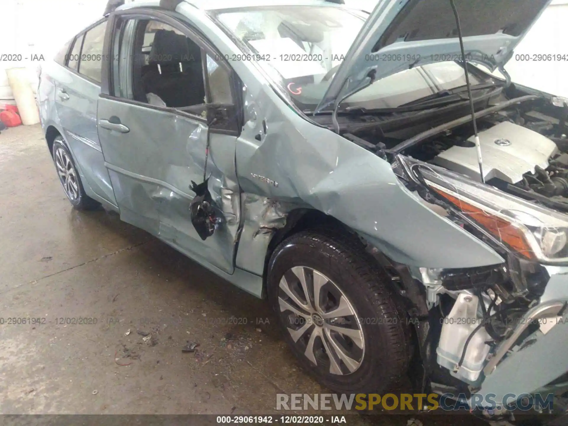 6 Photograph of a damaged car JTDL9RFU9L3017450 TOYOTA PRIUS 2020