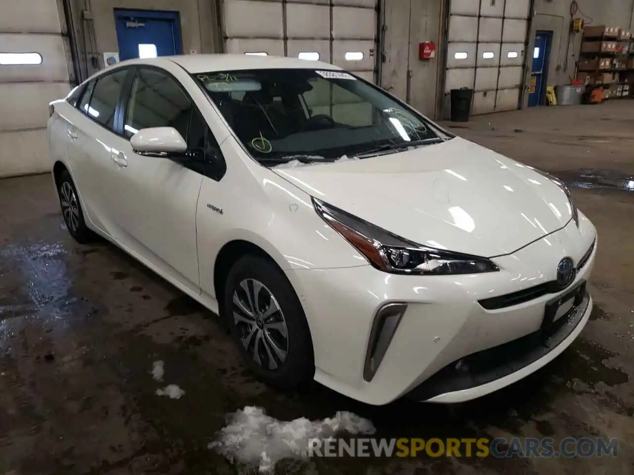 1 Photograph of a damaged car JTDL9RFU9L3018484 TOYOTA PRIUS 2020