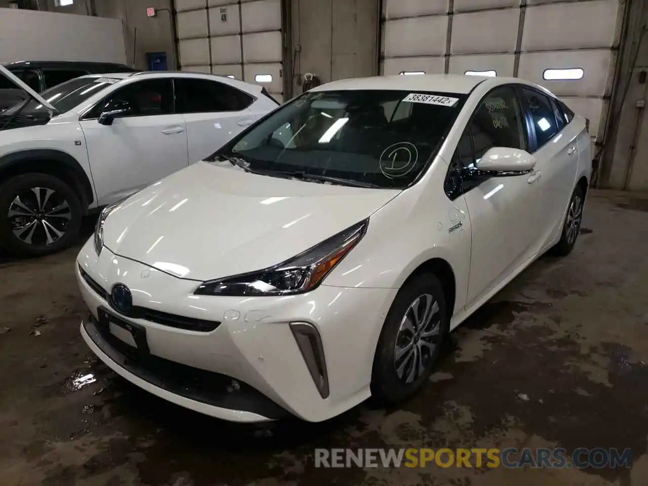 2 Photograph of a damaged car JTDL9RFU9L3018484 TOYOTA PRIUS 2020