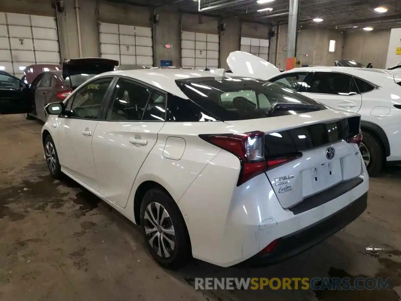 3 Photograph of a damaged car JTDL9RFU9L3018484 TOYOTA PRIUS 2020