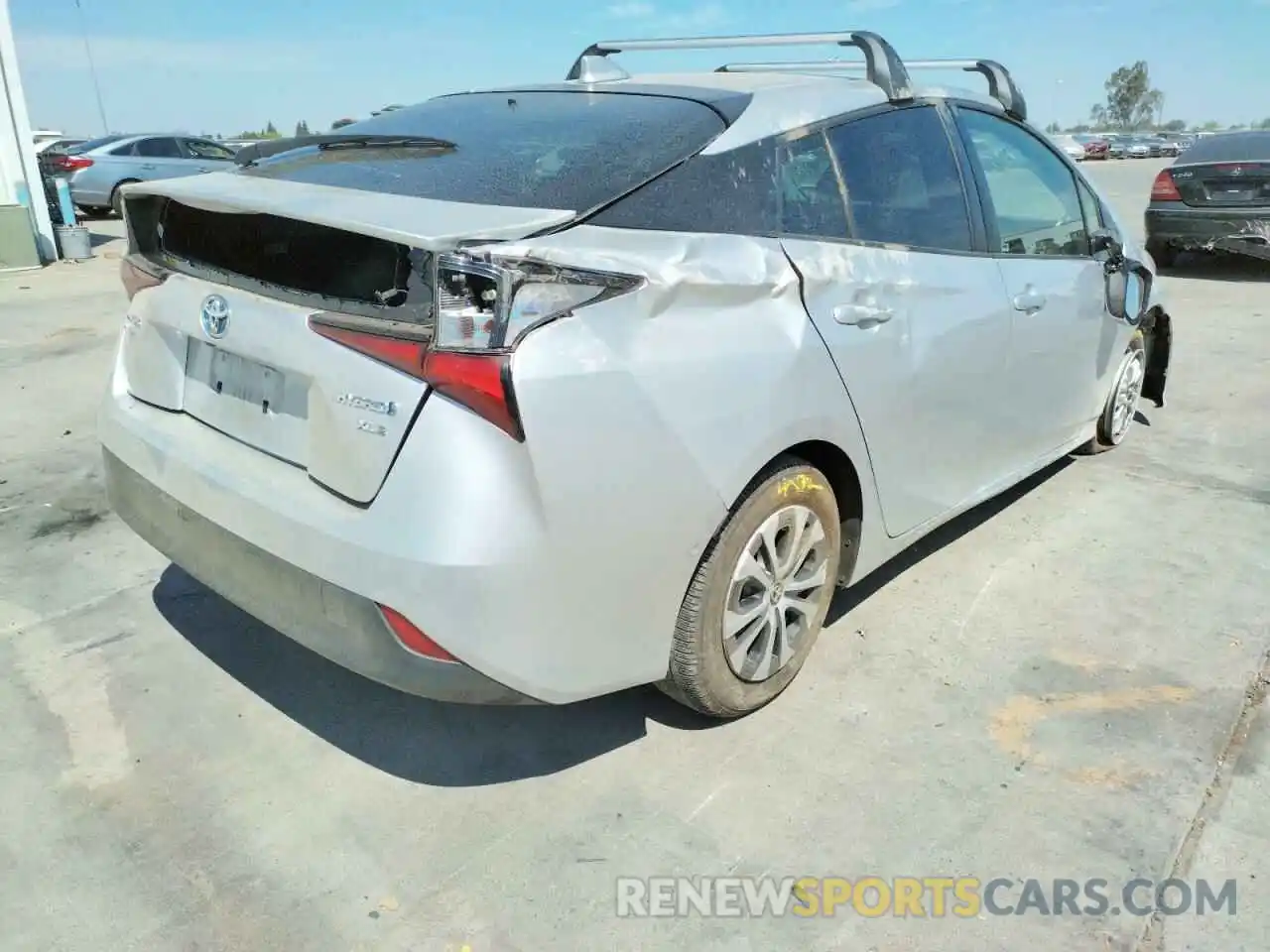 4 Фотография поврежденного автомобиля JTDL9RFU9L3019277 TOYOTA PRIUS 2020