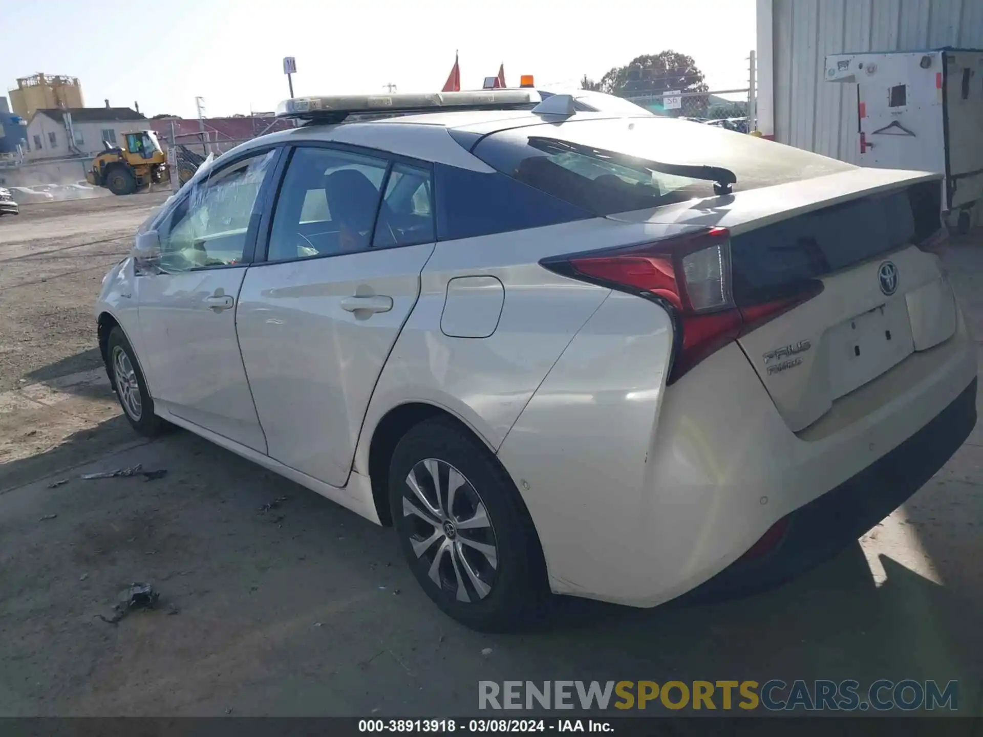 3 Photograph of a damaged car JTDL9RFU9L3019358 TOYOTA PRIUS 2020