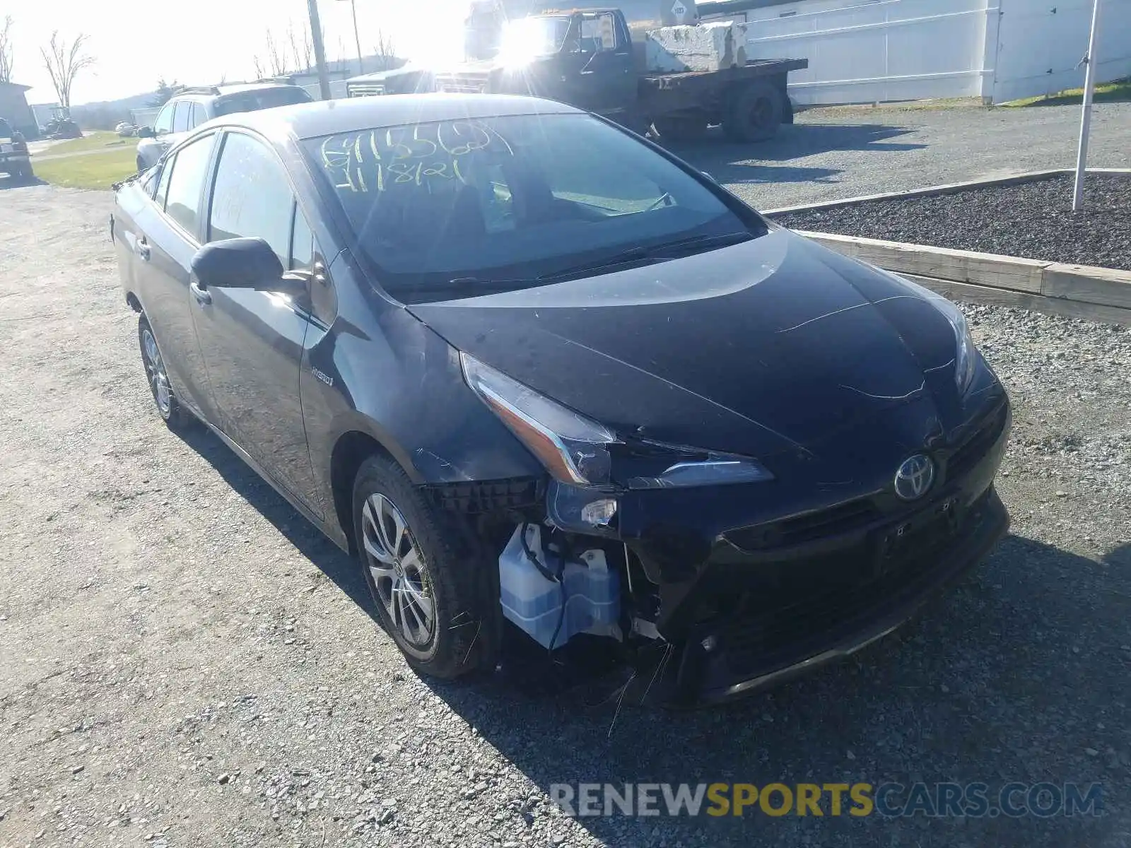 1 Photograph of a damaged car JTDL9RFU9L3020526 TOYOTA PRIUS 2020