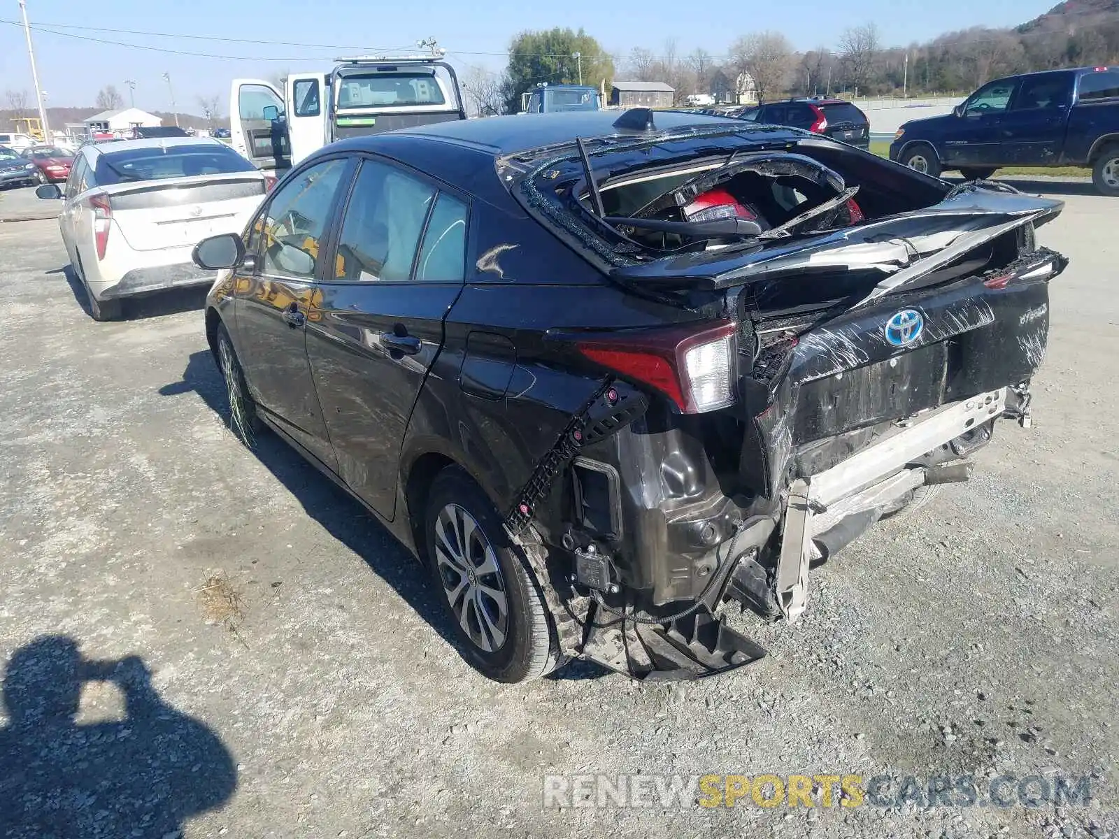 3 Photograph of a damaged car JTDL9RFU9L3020526 TOYOTA PRIUS 2020