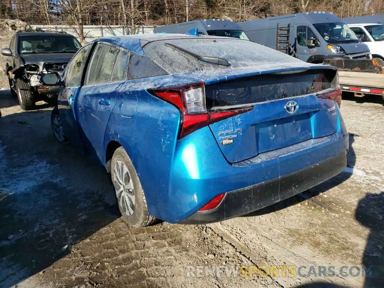 3 Photograph of a damaged car JTDL9RFU9L3021224 TOYOTA PRIUS 2020