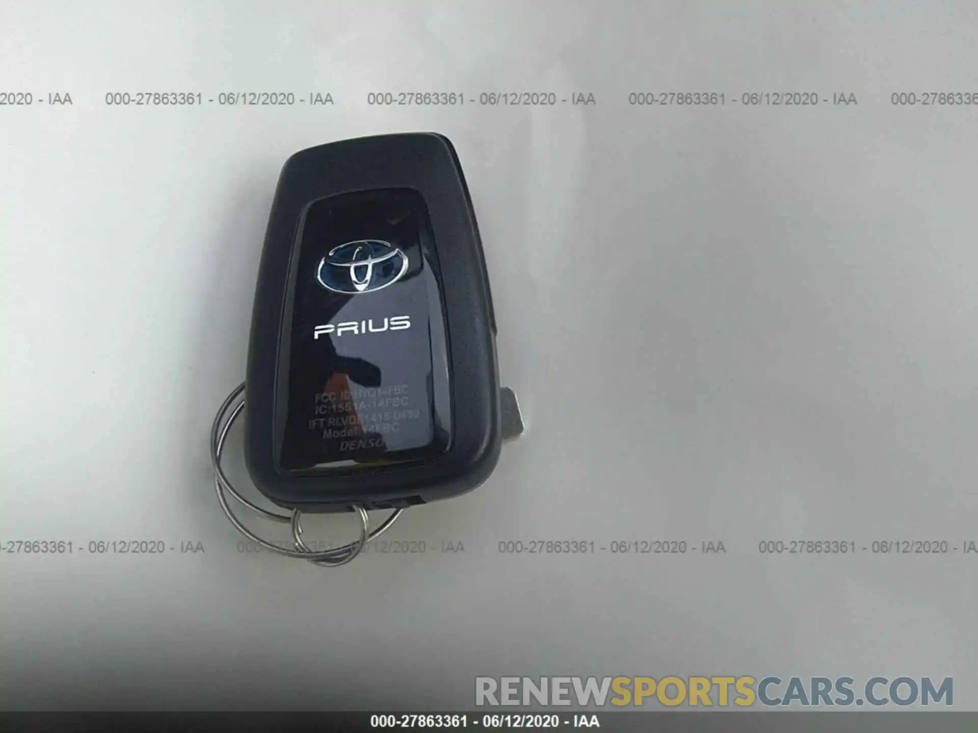 11 Photograph of a damaged car JTDL9RFUXL3****** TOYOTA PRIUS 2020