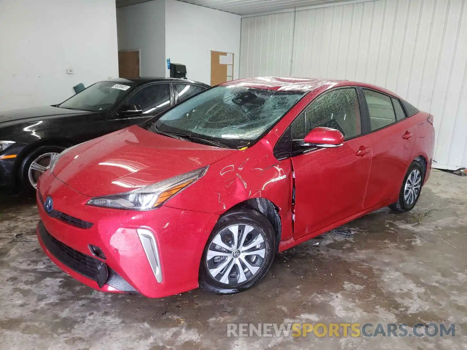 2 Photograph of a damaged car JTDL9RFUXL3014136 TOYOTA PRIUS 2020