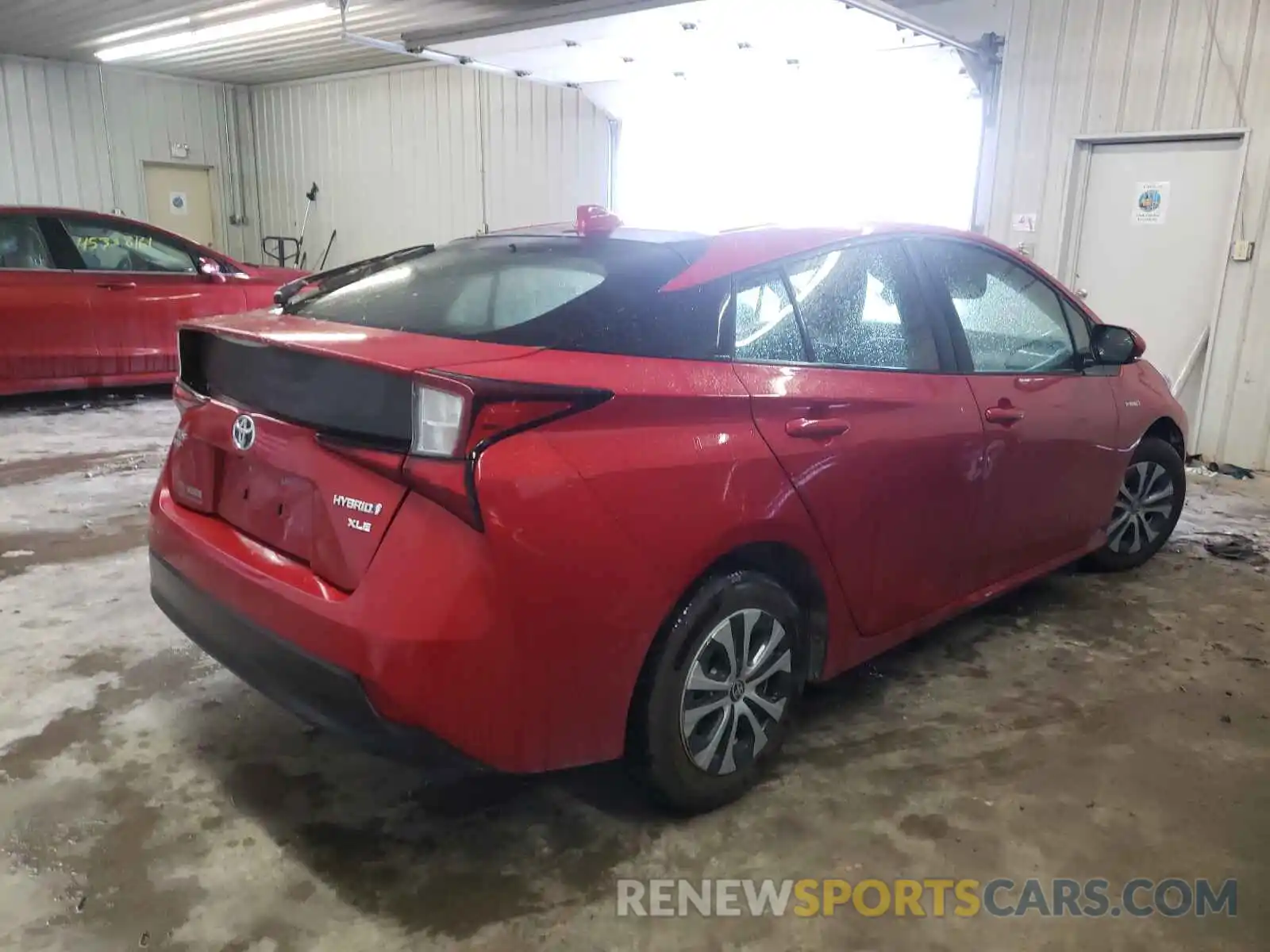 4 Photograph of a damaged car JTDL9RFUXL3014136 TOYOTA PRIUS 2020