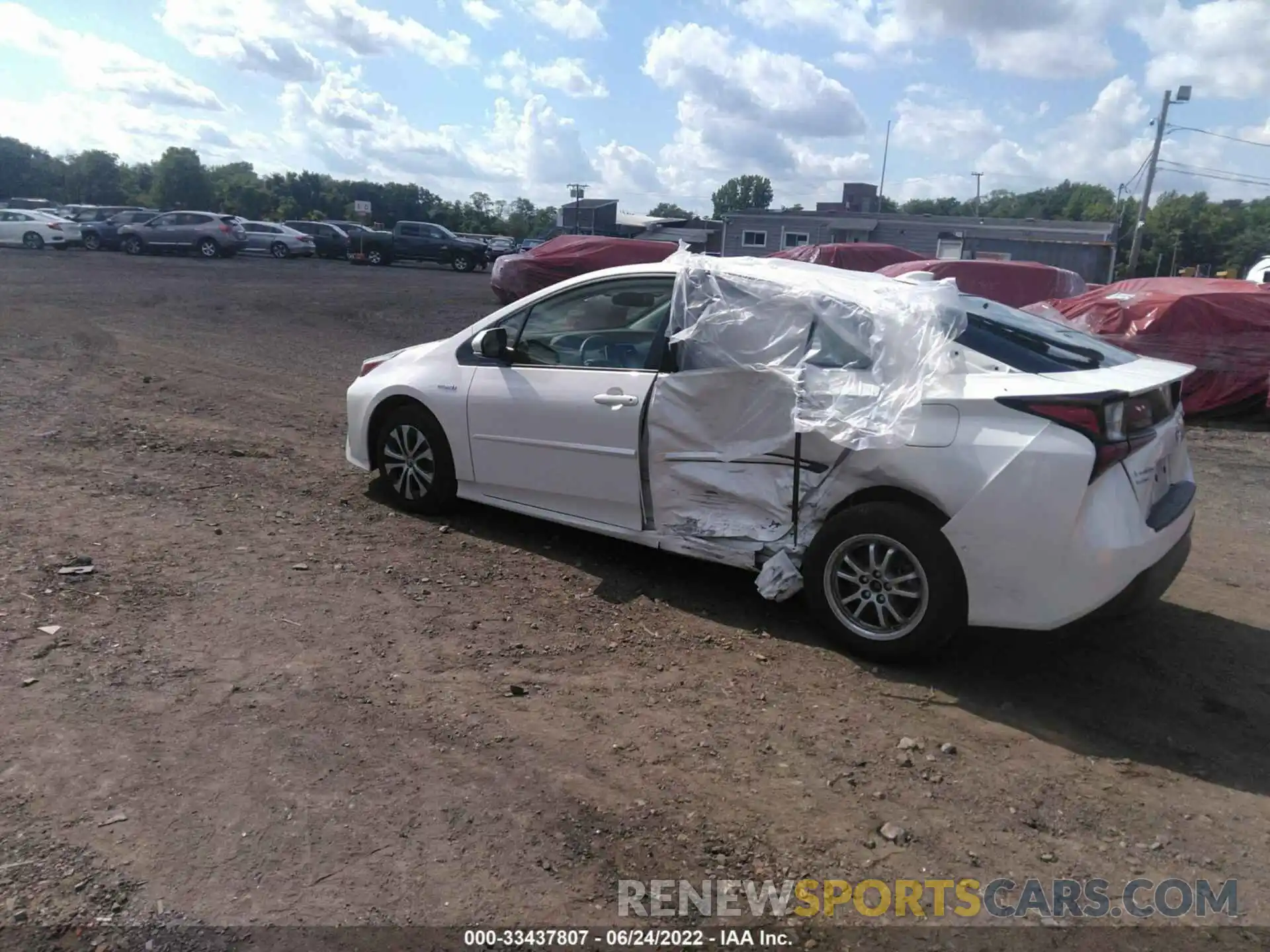 3 Photograph of a damaged car JTDL9RFUXL3015514 TOYOTA PRIUS 2020