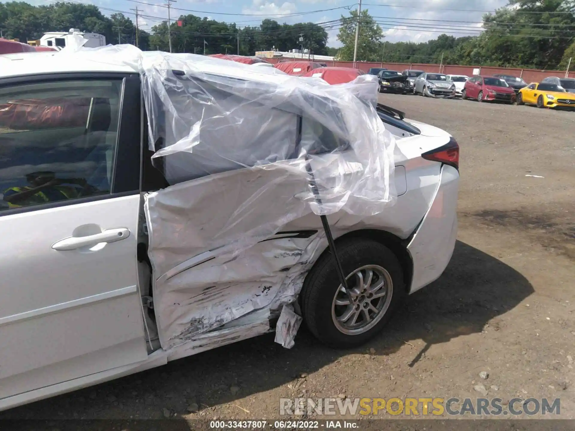 6 Photograph of a damaged car JTDL9RFUXL3015514 TOYOTA PRIUS 2020