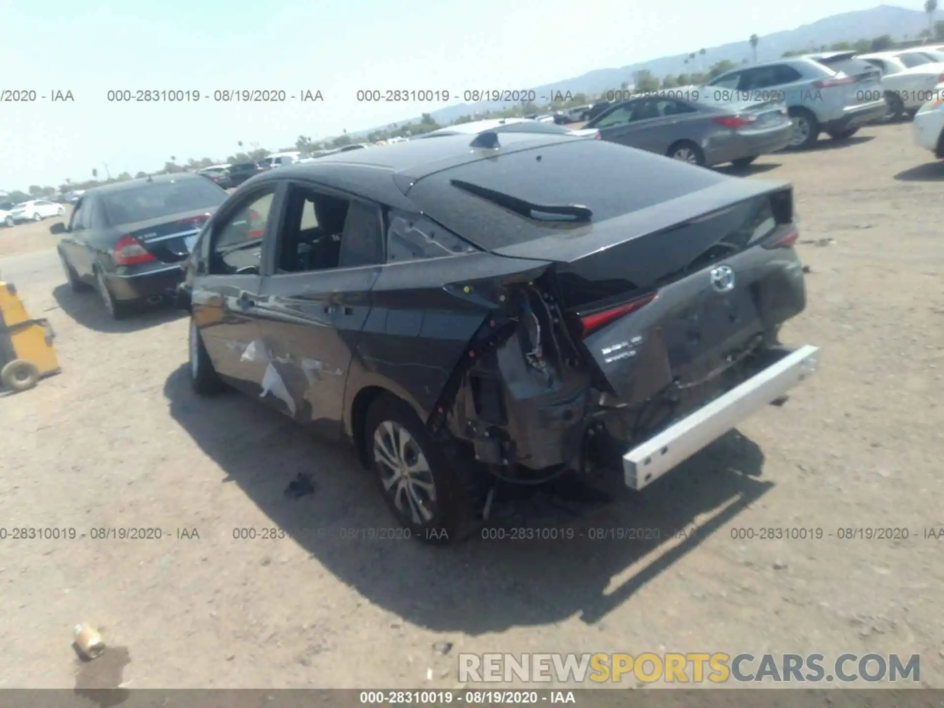 3 Photograph of a damaged car JTDL9RFUXL3018669 TOYOTA PRIUS 2020