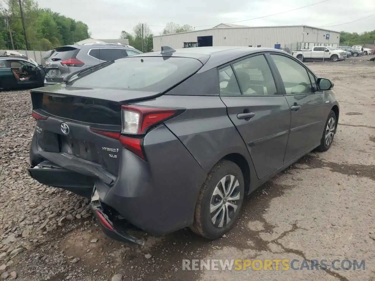 4 Photograph of a damaged car JTDL9RFUXL3020311 TOYOTA PRIUS 2020