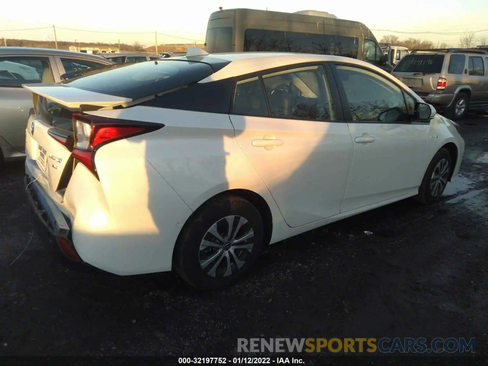 4 Photograph of a damaged car JTDL9RFUXL3020891 TOYOTA PRIUS 2020