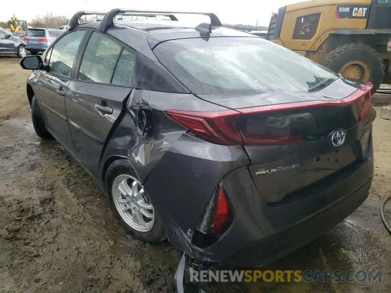 3 Photograph of a damaged car JTDKAMFP0M3166976 TOYOTA PRIUS 2021