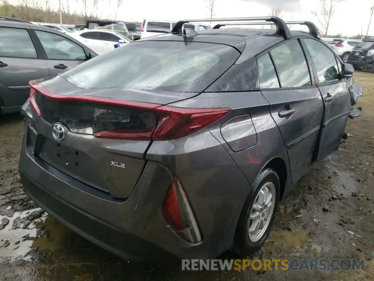 4 Photograph of a damaged car JTDKAMFP0M3166976 TOYOTA PRIUS 2021