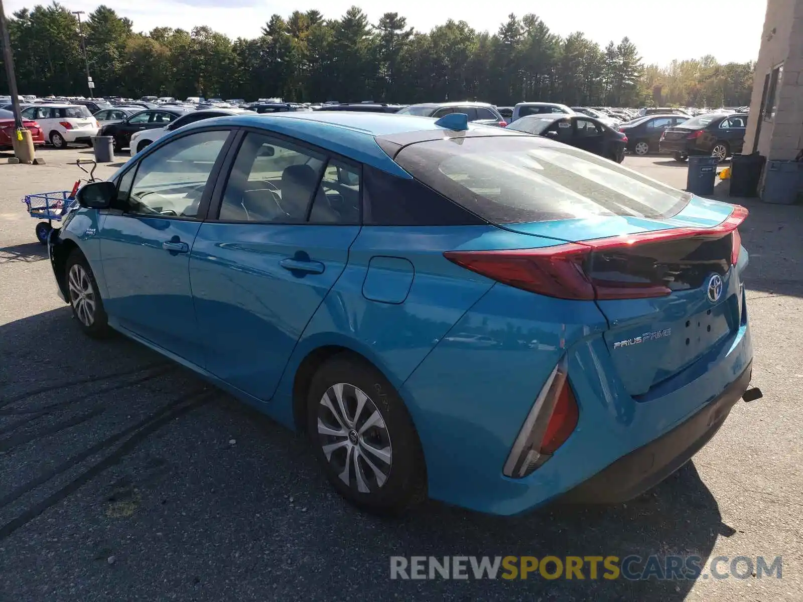 3 Photograph of a damaged car JTDKAMFP0M3170705 TOYOTA PRIUS 2021