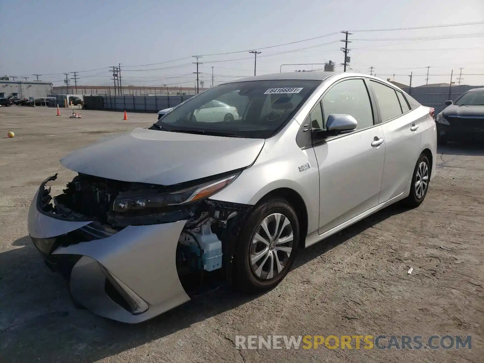 2 Photograph of a damaged car JTDKAMFP0M3170834 TOYOTA PRIUS 2021