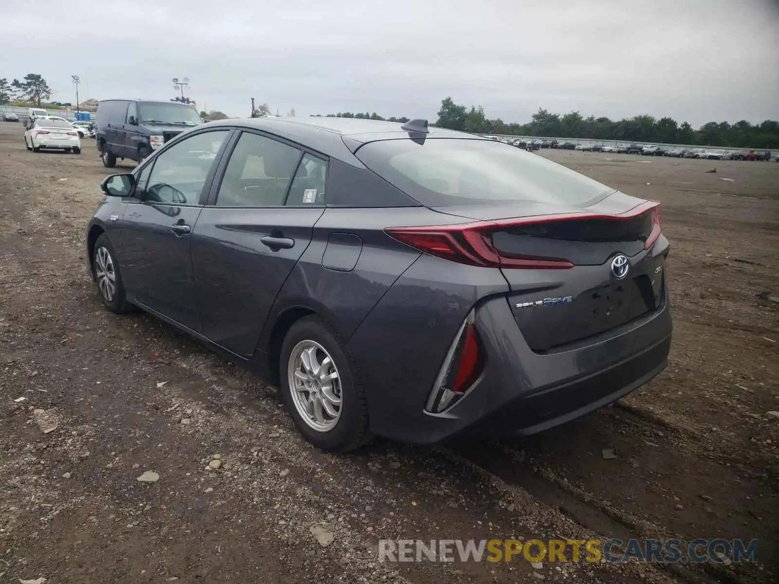 3 Photograph of a damaged car JTDKAMFP0M3172423 TOYOTA PRIUS 2021