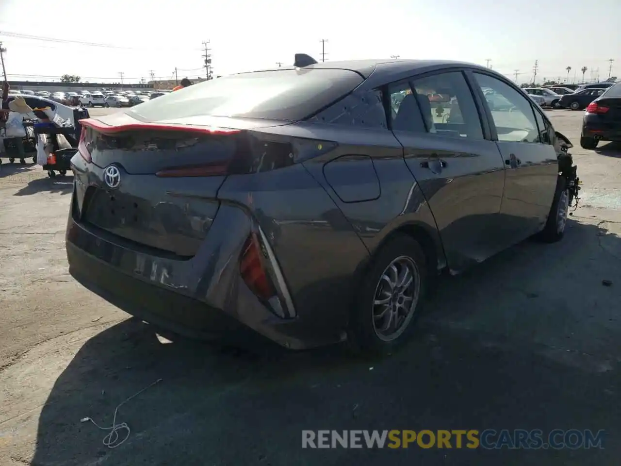 4 Photograph of a damaged car JTDKAMFP0M3181266 TOYOTA PRIUS 2021