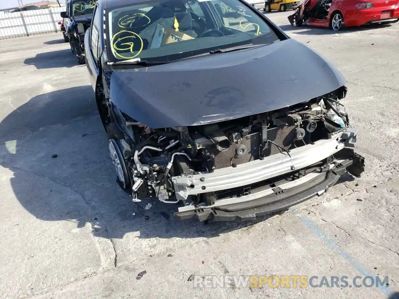 9 Photograph of a damaged car JTDKAMFP0M3181266 TOYOTA PRIUS 2021