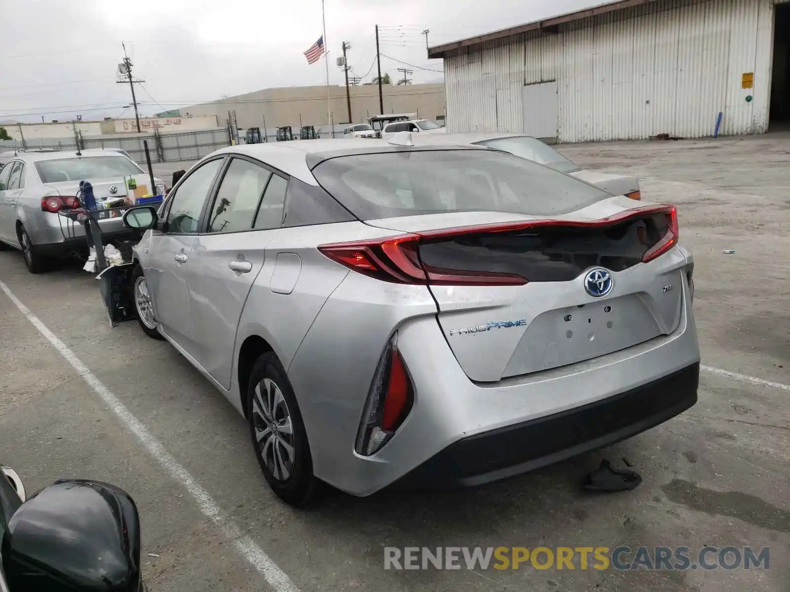 3 Photograph of a damaged car JTDKAMFP0M3183163 TOYOTA PRIUS 2021