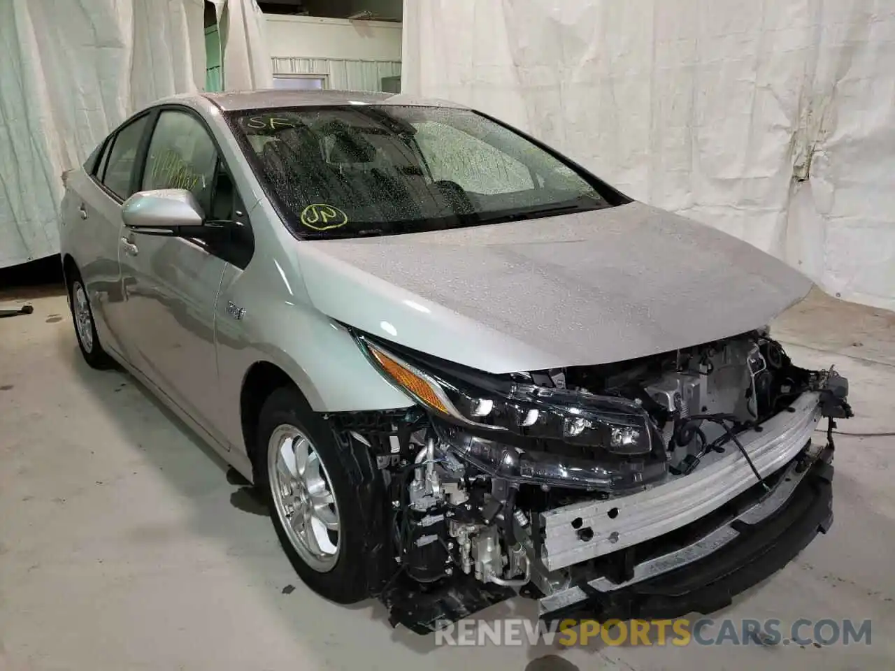 1 Photograph of a damaged car JTDKAMFP0M3188122 TOYOTA PRIUS 2021