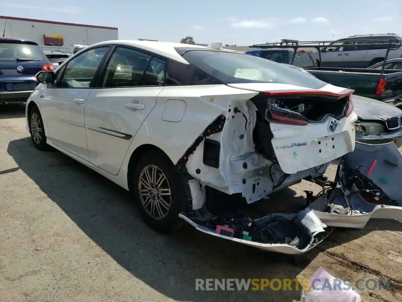 3 Photograph of a damaged car JTDKAMFP0M3188993 TOYOTA PRIUS 2021