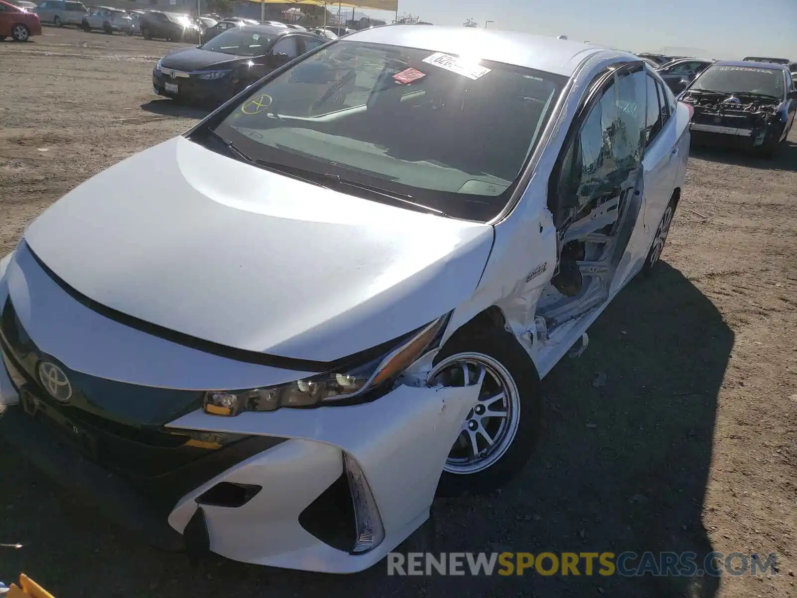 10 Photograph of a damaged car JTDKAMFP0M3190341 TOYOTA PRIUS 2021