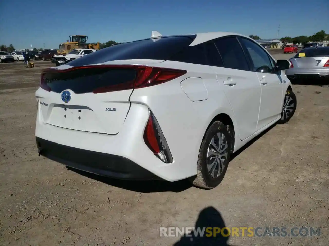 4 Photograph of a damaged car JTDKAMFP0M3190341 TOYOTA PRIUS 2021