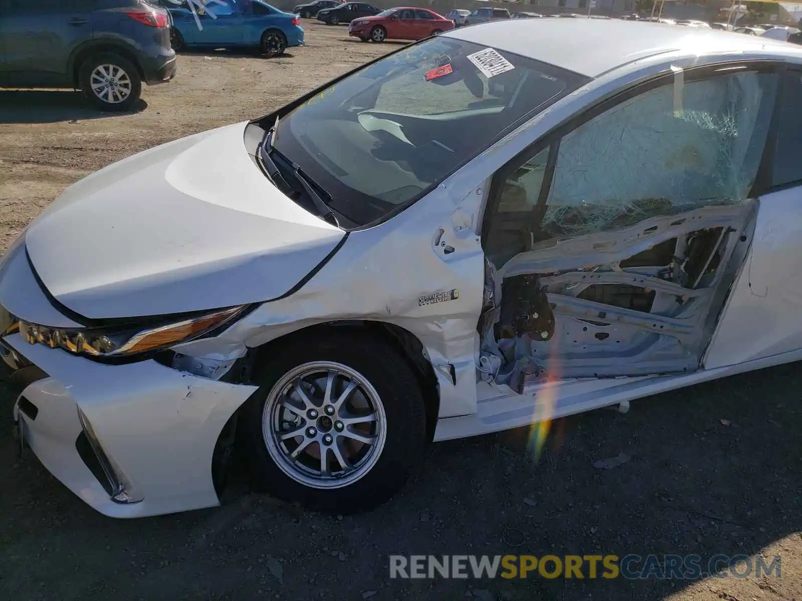 9 Photograph of a damaged car JTDKAMFP0M3190341 TOYOTA PRIUS 2021