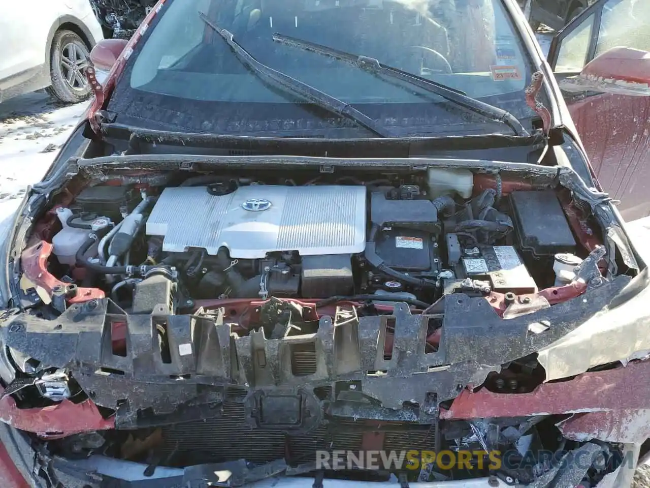 11 Photograph of a damaged car JTDKAMFP0M3196057 TOYOTA PRIUS 2021