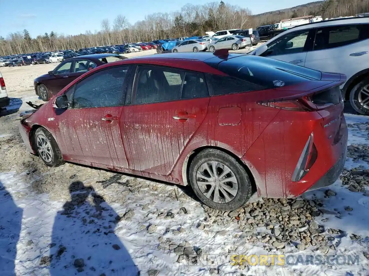 2 Photograph of a damaged car JTDKAMFP0M3196057 TOYOTA PRIUS 2021