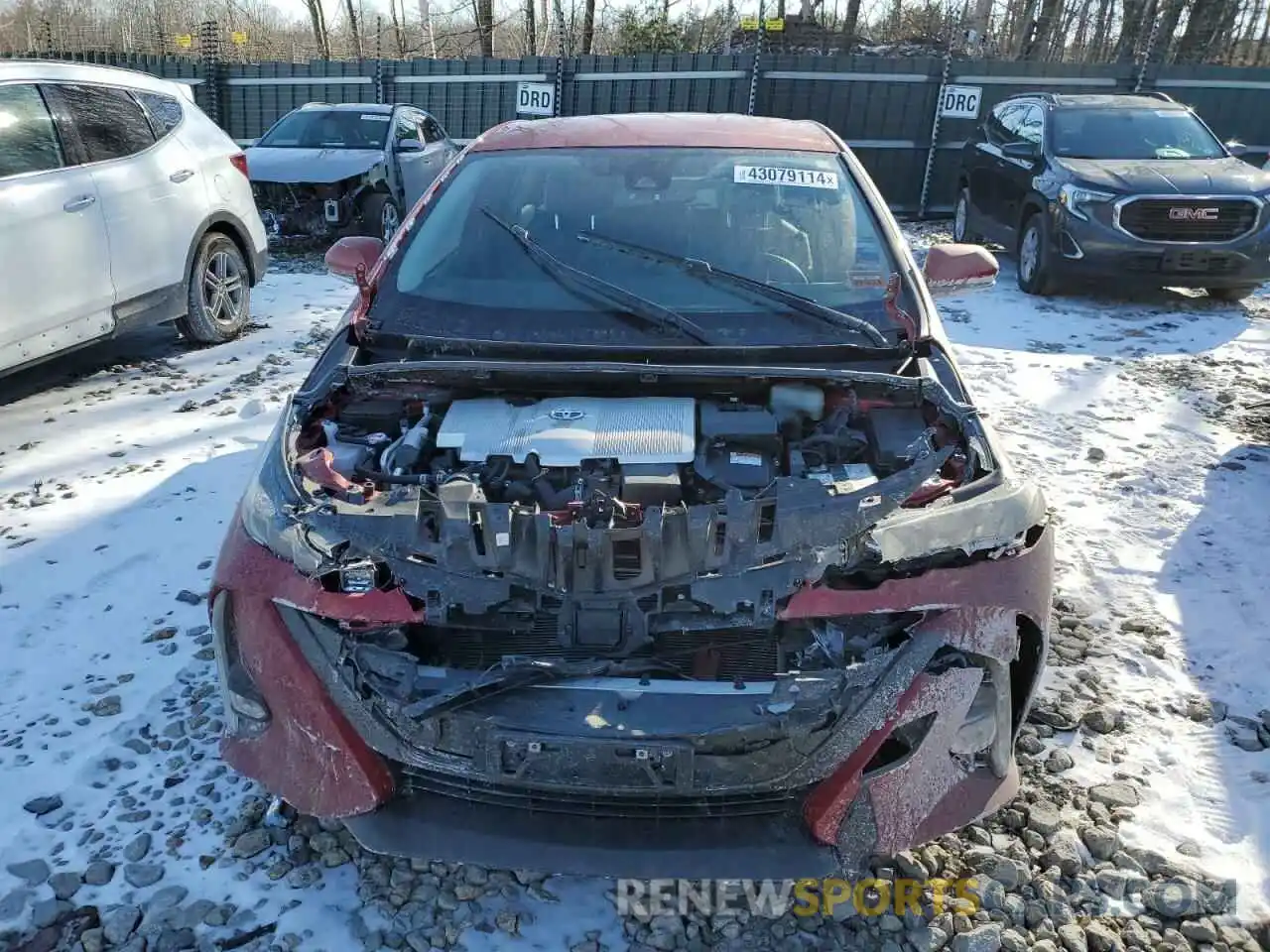 5 Photograph of a damaged car JTDKAMFP0M3196057 TOYOTA PRIUS 2021