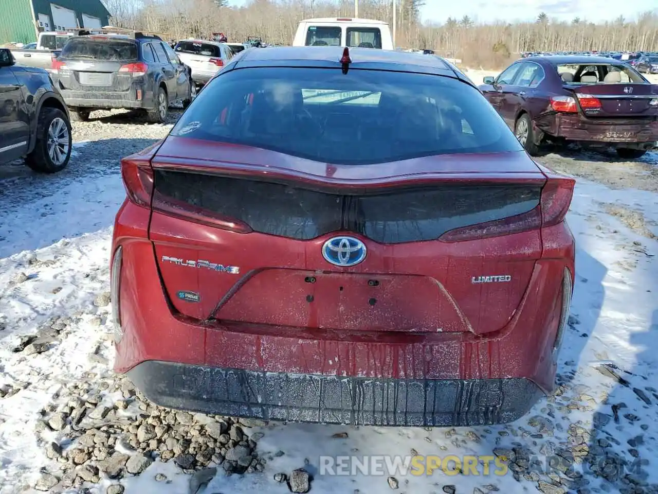 6 Photograph of a damaged car JTDKAMFP0M3196057 TOYOTA PRIUS 2021