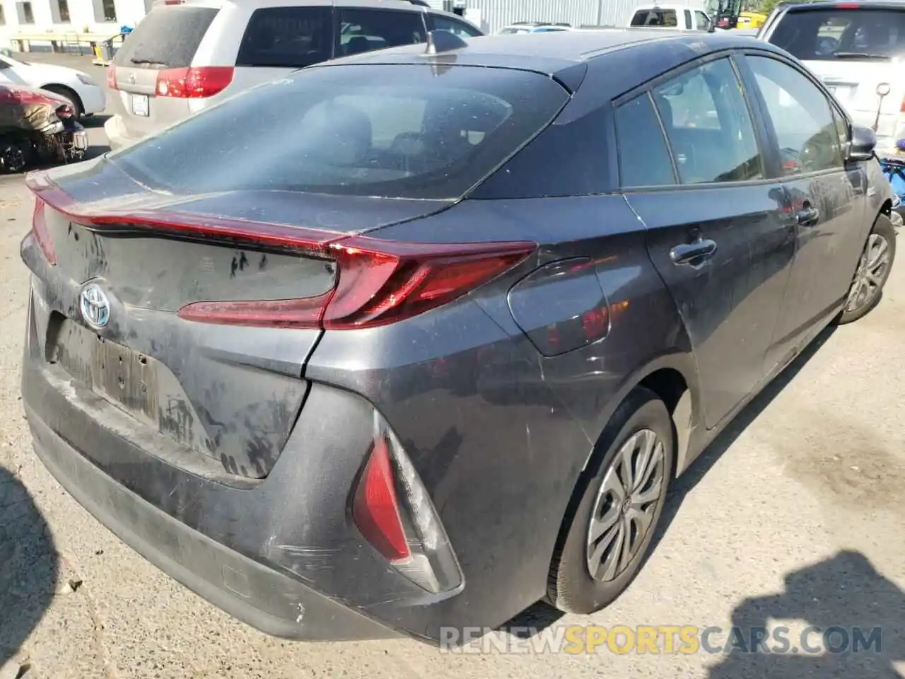 4 Photograph of a damaged car JTDKAMFP1M3168087 TOYOTA PRIUS 2021