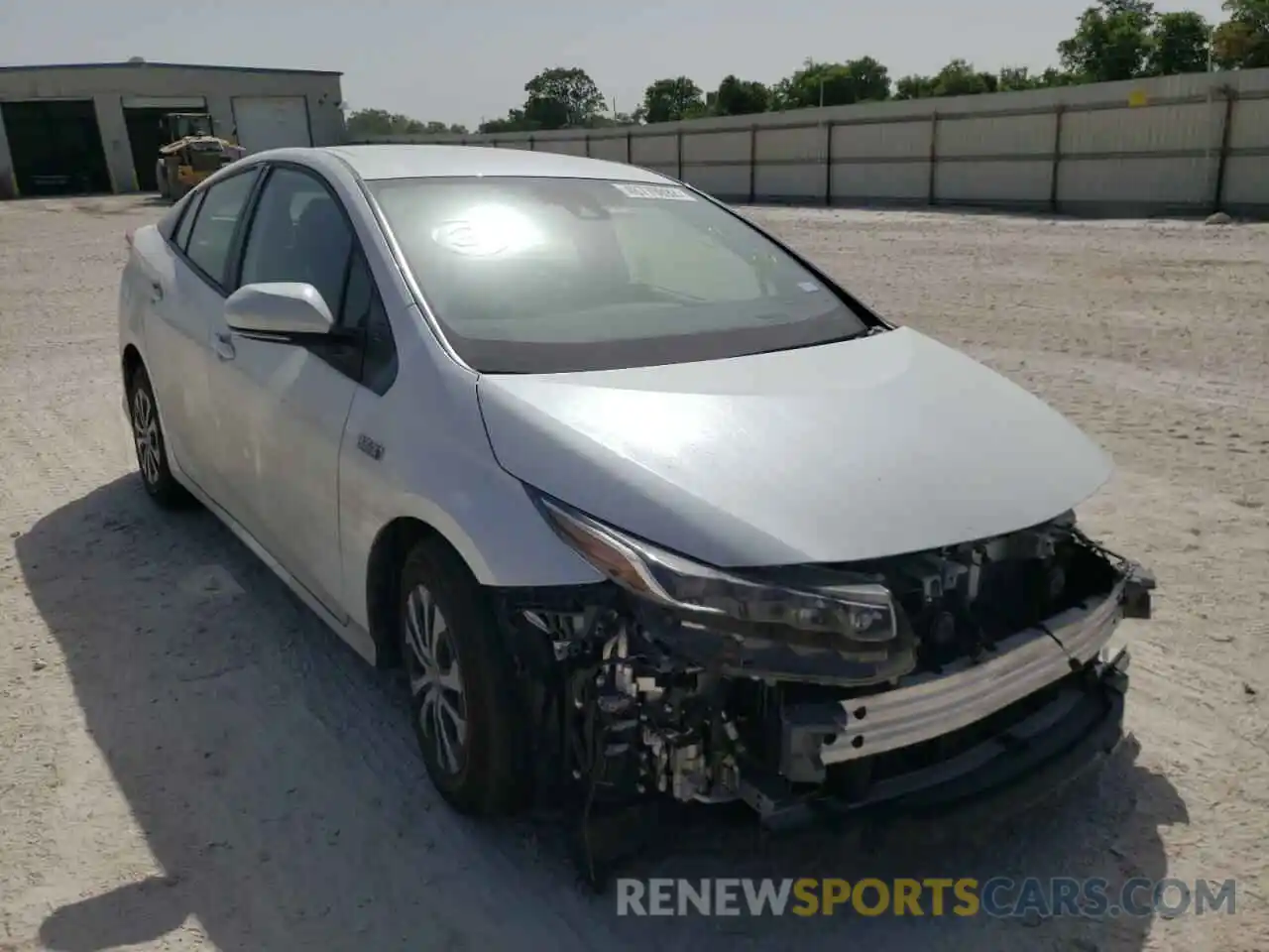 1 Photograph of a damaged car JTDKAMFP1M3172785 TOYOTA PRIUS 2021