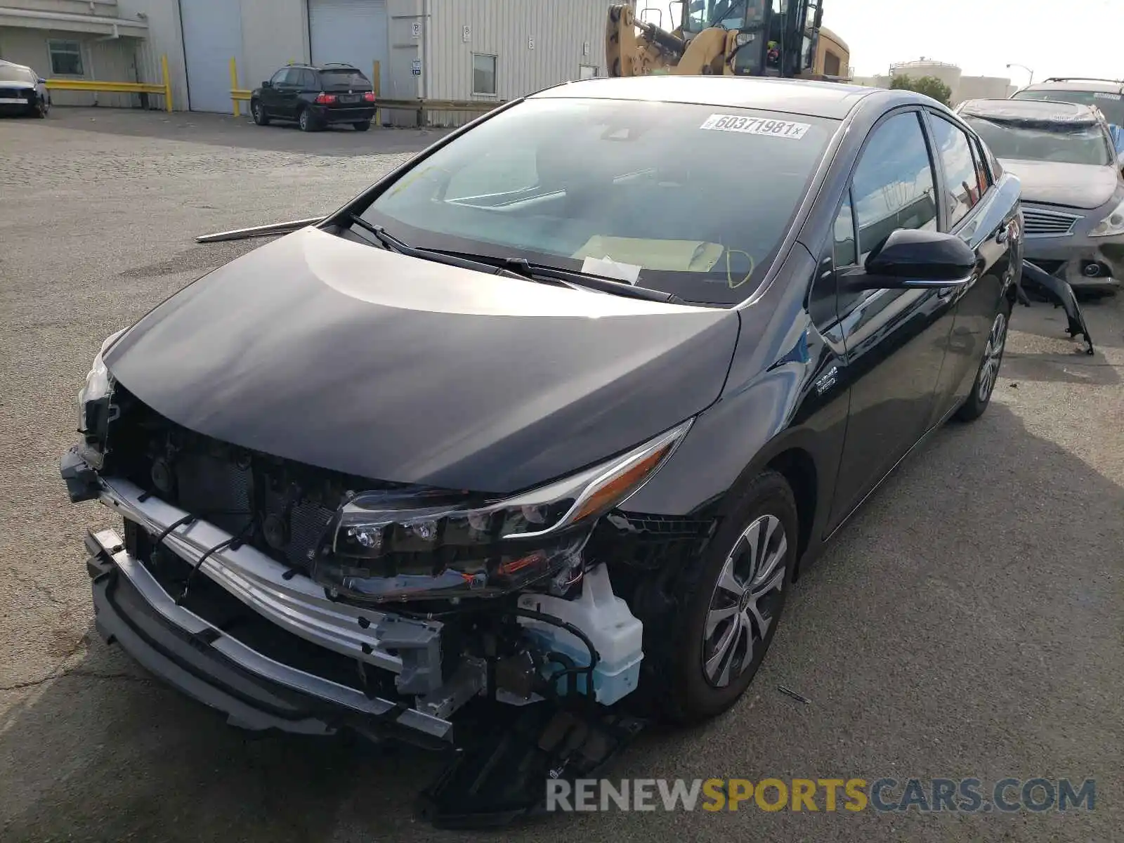 2 Photograph of a damaged car JTDKAMFP1M3178490 TOYOTA PRIUS 2021