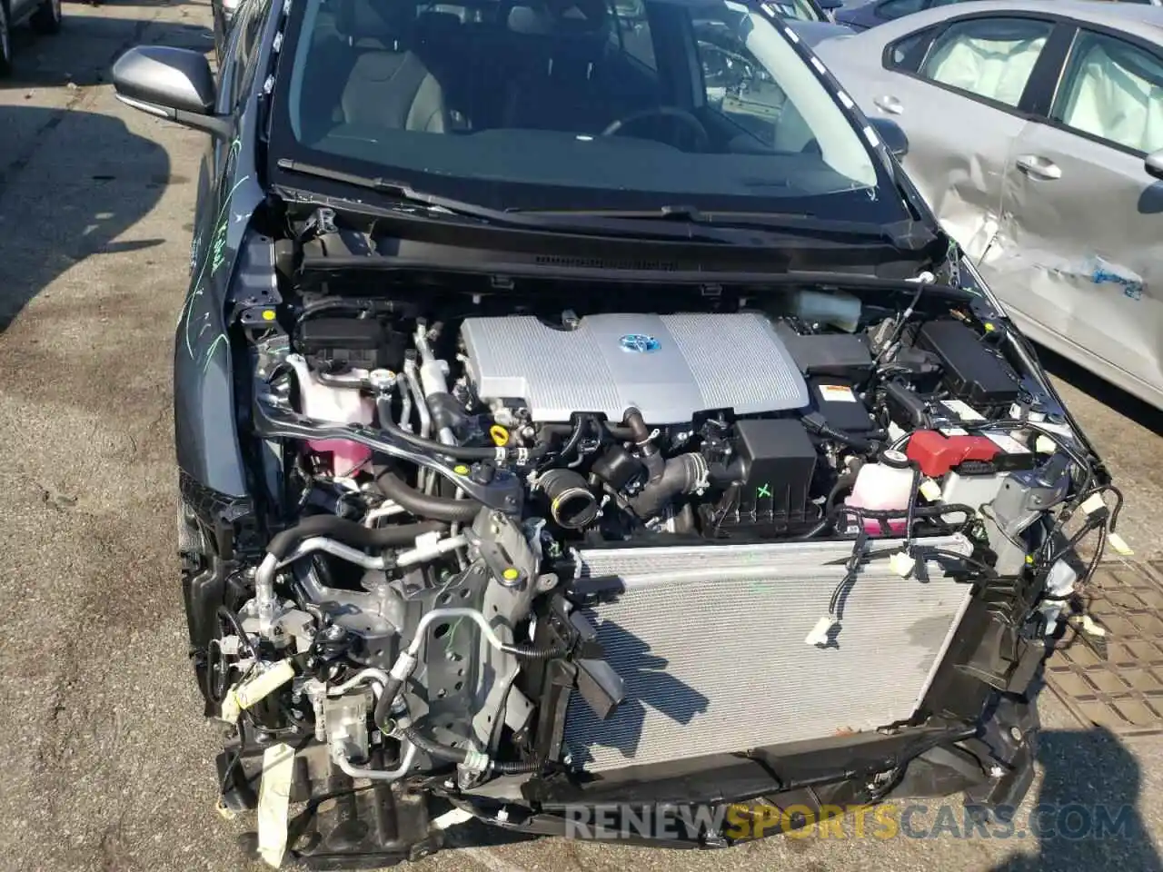 9 Photograph of a damaged car JTDKAMFP1M3182636 TOYOTA PRIUS 2021