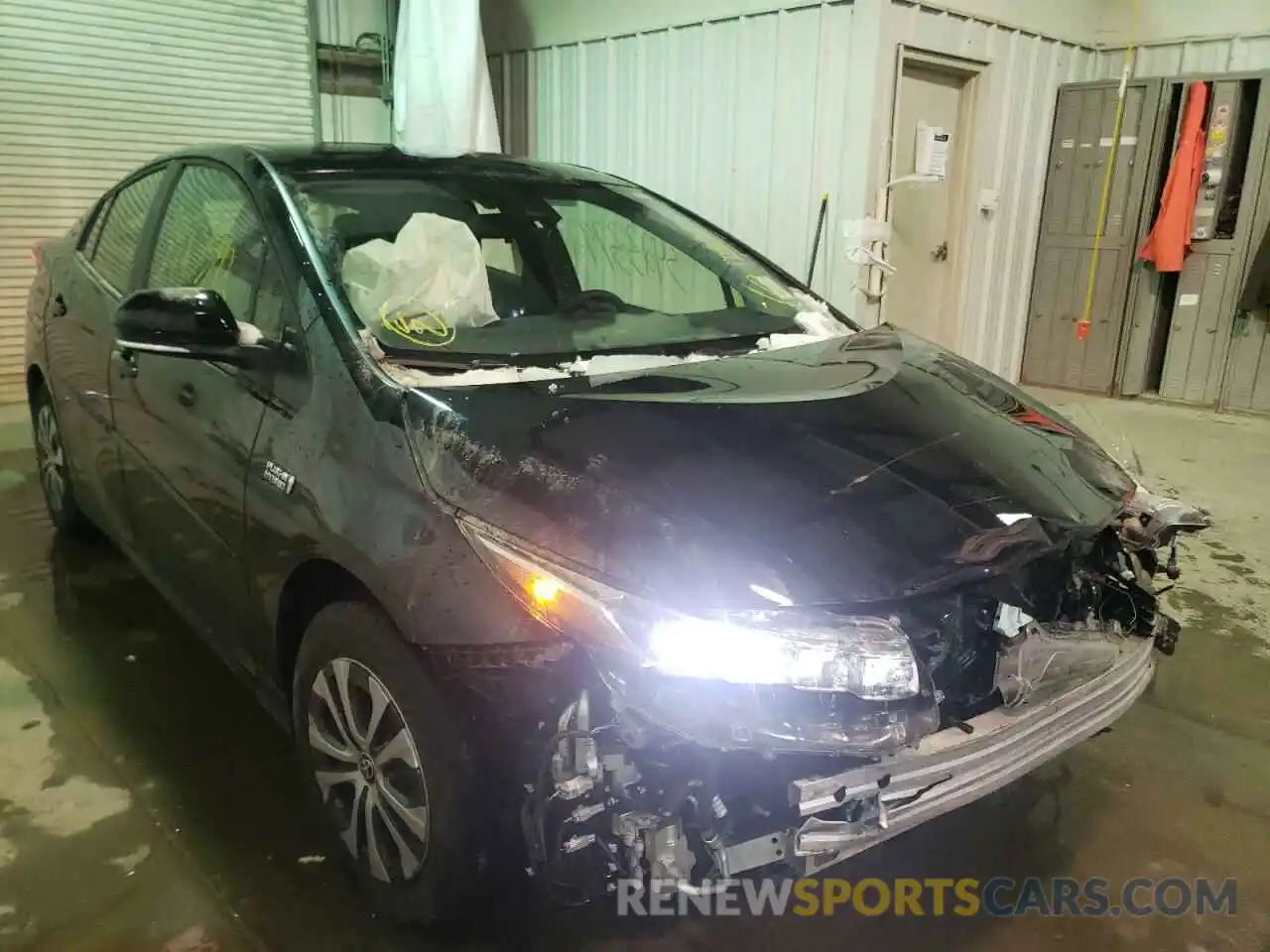 1 Photograph of a damaged car JTDKAMFP1M3182961 TOYOTA PRIUS 2021