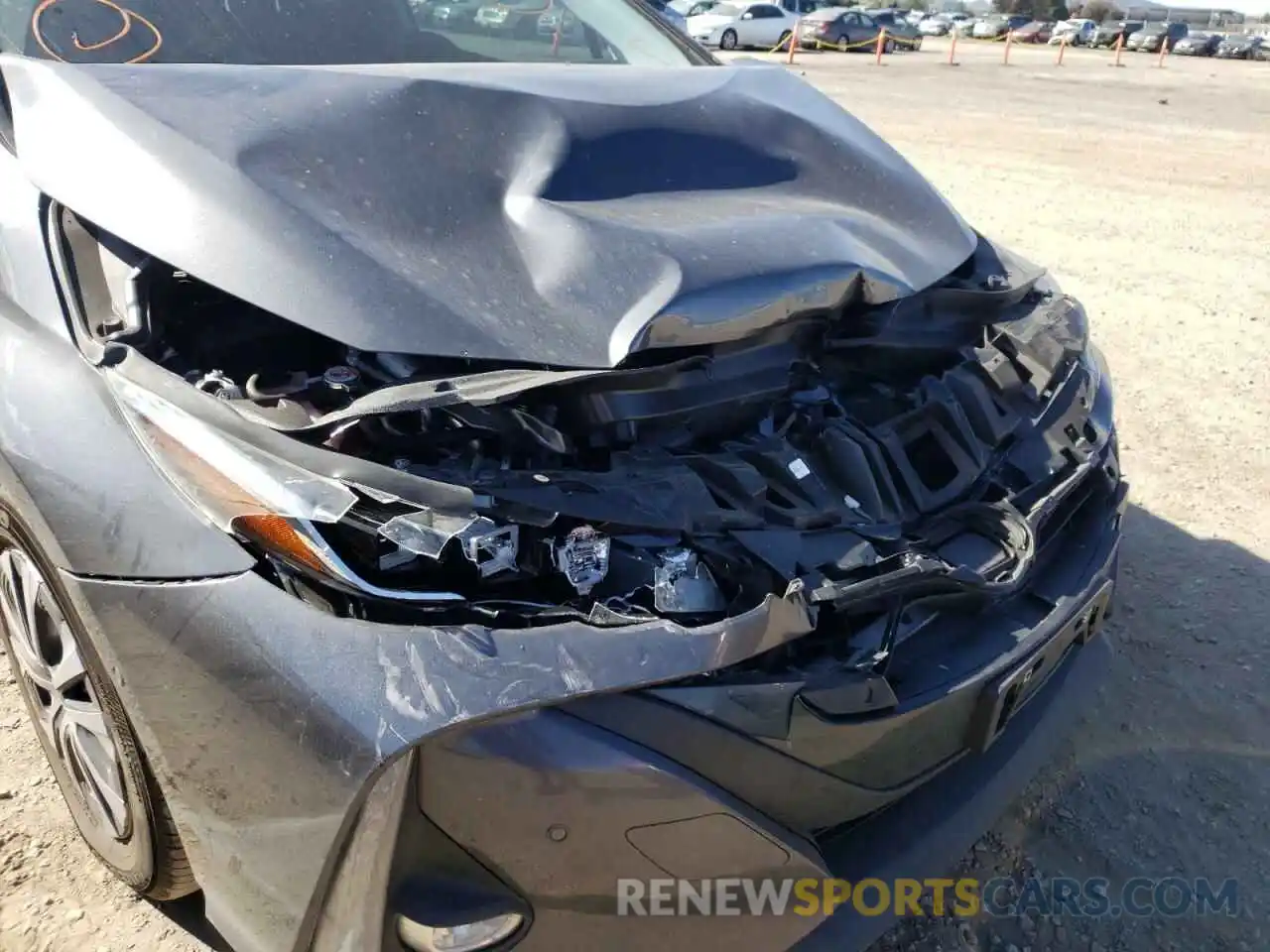 9 Photograph of a damaged car JTDKAMFP1M3183124 TOYOTA PRIUS 2021