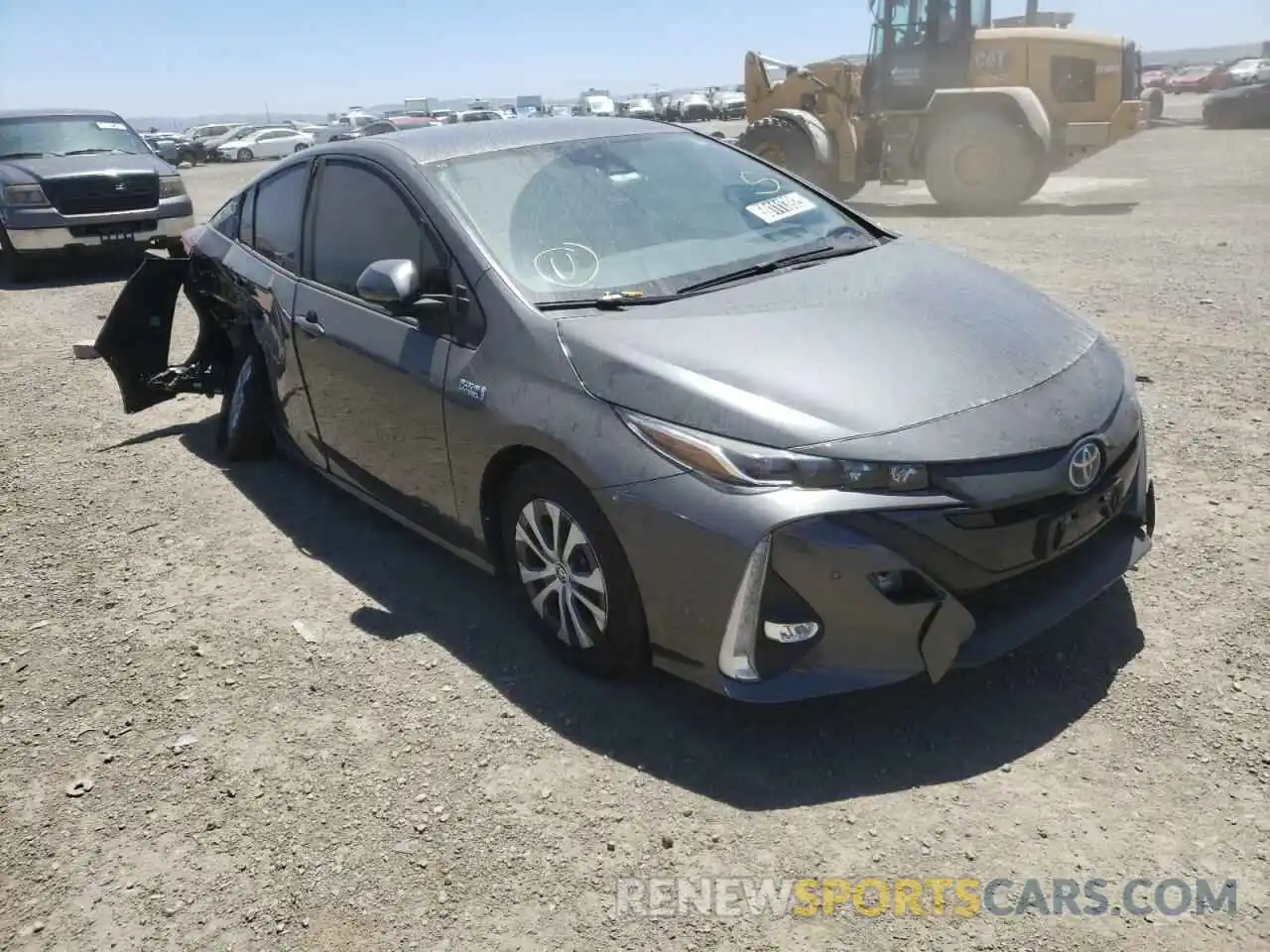 1 Photograph of a damaged car JTDKAMFP1M3191403 TOYOTA PRIUS 2021