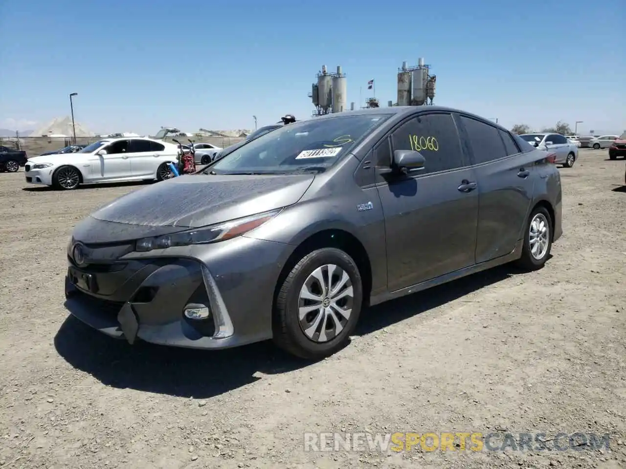 2 Photograph of a damaged car JTDKAMFP1M3191403 TOYOTA PRIUS 2021