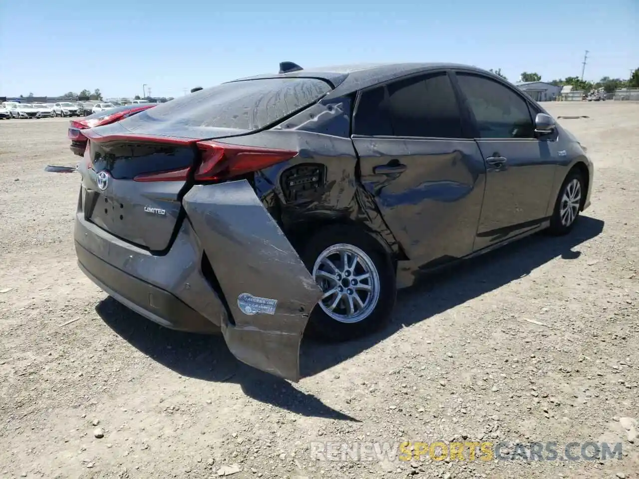 4 Photograph of a damaged car JTDKAMFP1M3191403 TOYOTA PRIUS 2021