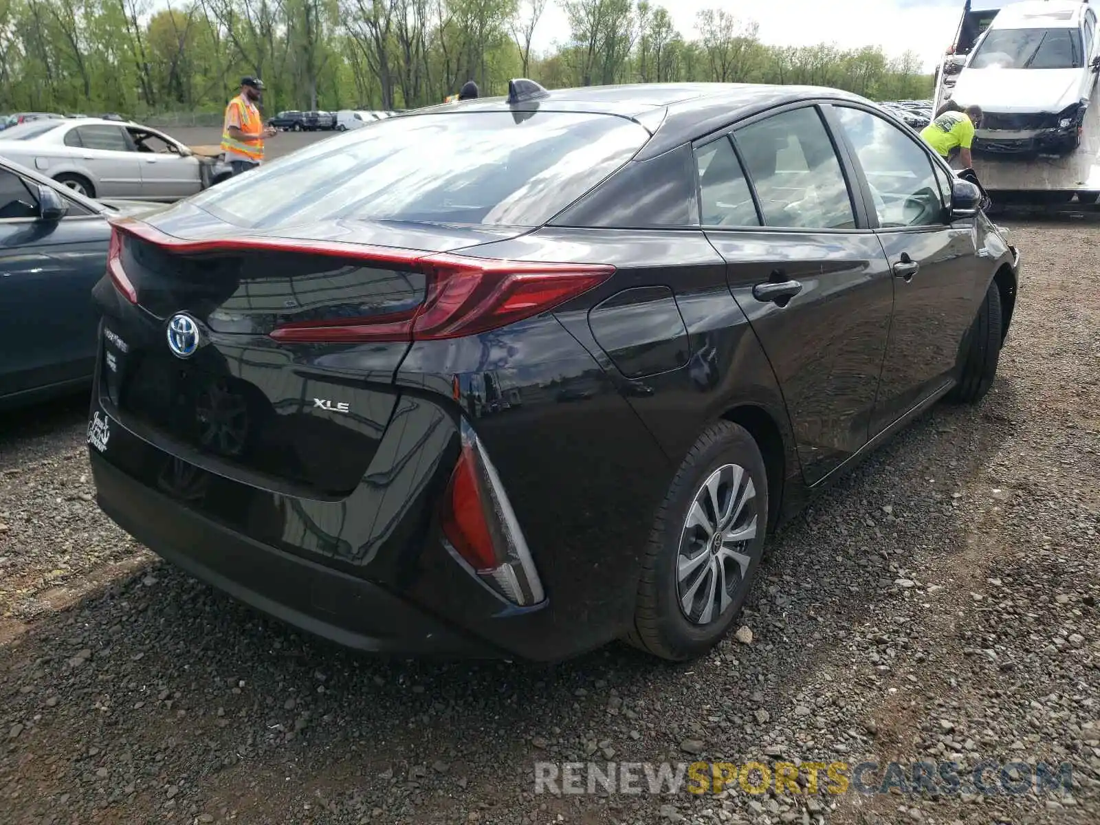 4 Photograph of a damaged car JTDKAMFP2M3170947 TOYOTA PRIUS 2021