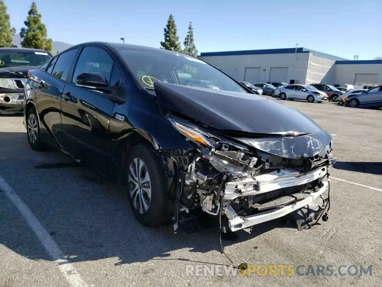 1 Photograph of a damaged car JTDKAMFP2M3172259 TOYOTA PRIUS 2021