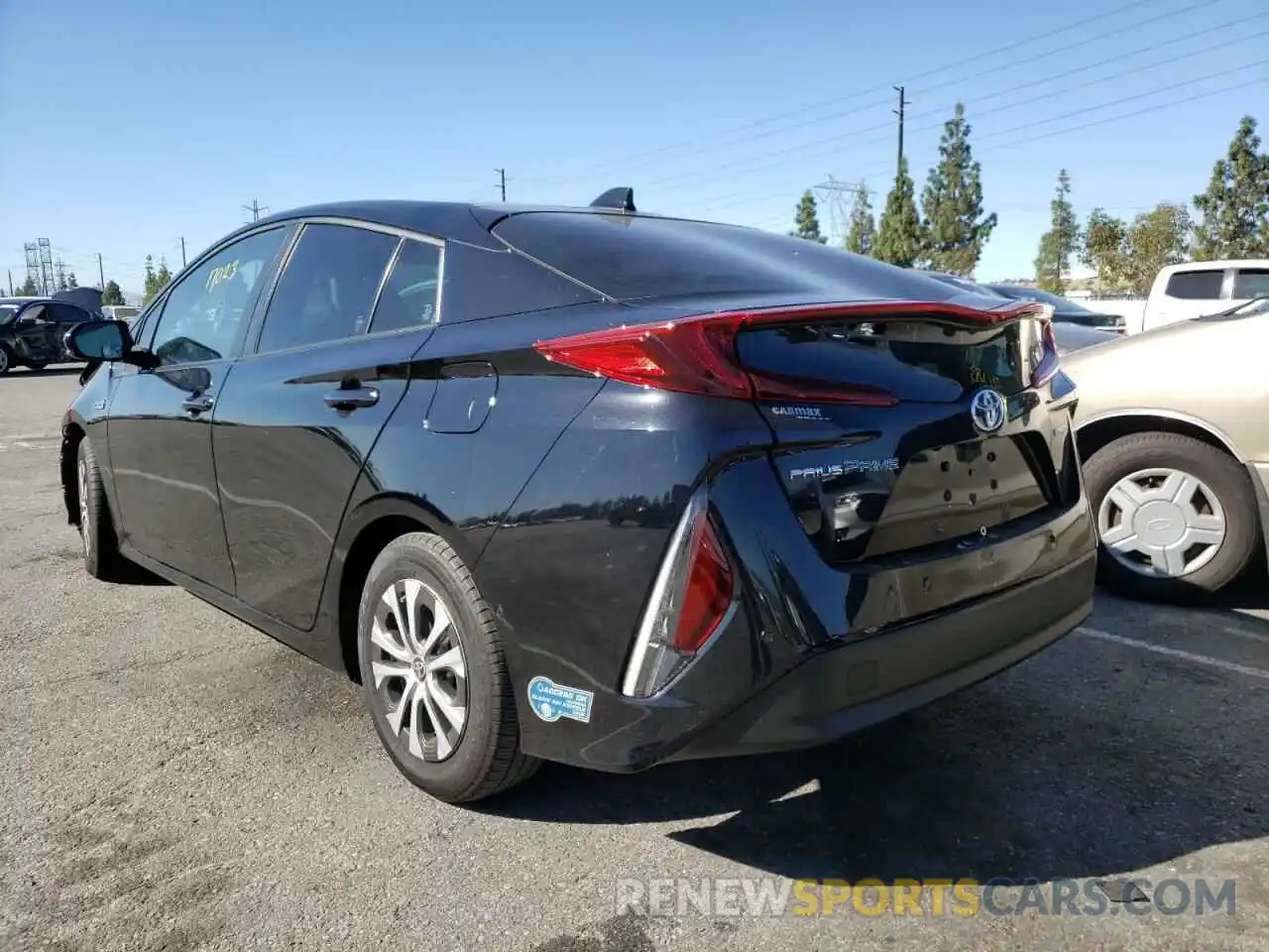 3 Photograph of a damaged car JTDKAMFP2M3172259 TOYOTA PRIUS 2021